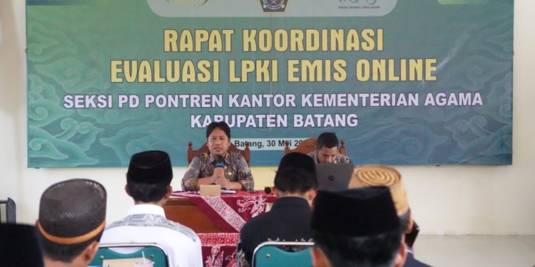 Rapat Koordinasi ,Evalusi LPKI Emis Online