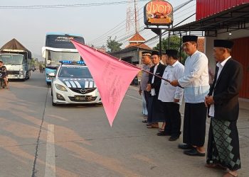 jamaah calon haji kloter 38 kab.Batang diberangkatkan