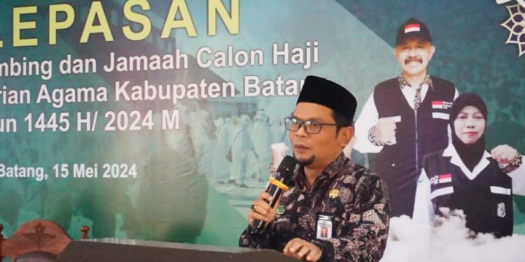Pelepasan Petugas Pembimbing dan Jamaah Calon Haji Kantor Kementerian Agama Kabupaten Batang Tahun 1445H / 2024M