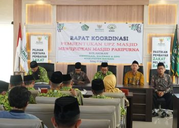 Rapat Koordinasi Pembentukan Unit Pengumpul Zakat Majid (UPZ Masjid)