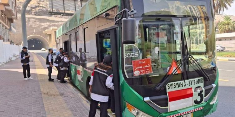 Pasca Armuzna, Bus Shalawat Kembali Beroperasi Layani Jemaah