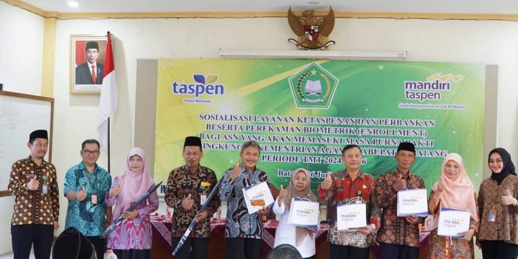Masa Purna Tugas, 43 ASN Ikuti Sosialisasi Program PT Taspen