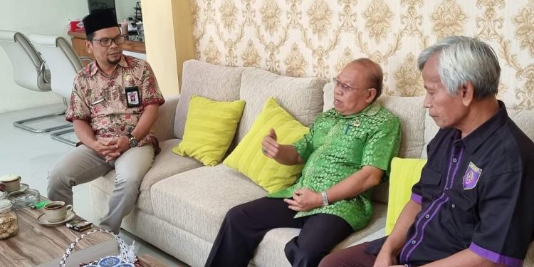 KaKan Kemenag Terima Kunjungan Kwarcab Pramuka Batang