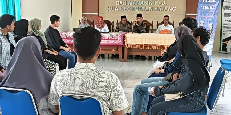Gandeng PLKB, KUA Kecamatan Batang Siapkan Calon Pengantin