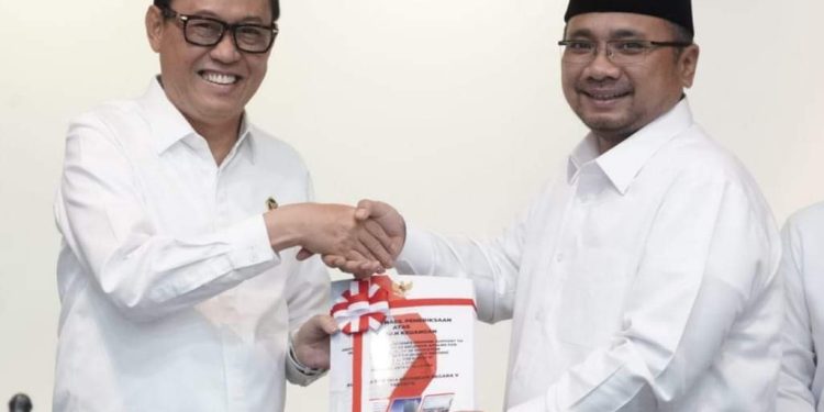 Hattrick, Kemenag di Era Gus Men Raih Tiga Kali WTP