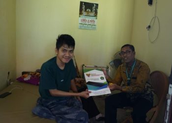 UPZ Kemenag Salurkan Bantuan Pada Korban Kecelakaan