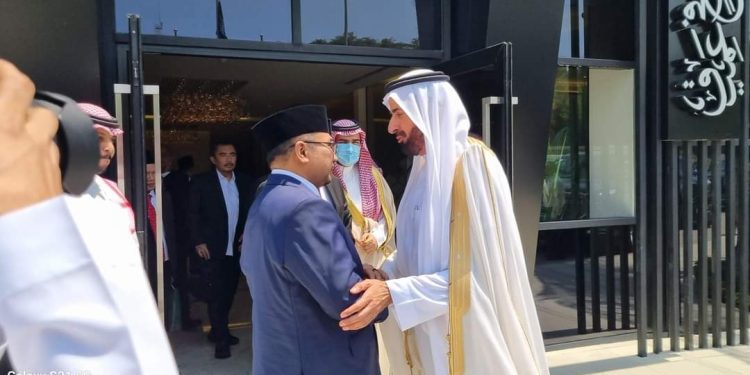 Menag Yaqut Diterima Menhaj Tawfiq, Bahas Persiapan Haji 2025