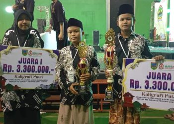 Tiga Siswa SMP Kontingen Batang Sabet Juara Dalam Ajang MAPSI