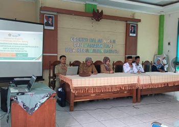 Bersama DP3AP2KB, KUA Kecamatan Batang Gelar Bimwin