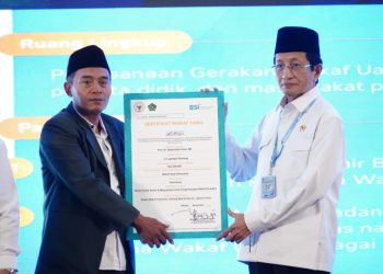 Wakaf 100Juta, Menag Rilis Gerakan Wakaf Uang Kementerian Agama