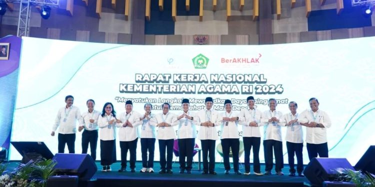 Rakernas, Pimpinan Kemenag Tegaskan Komitmen Lebih Melayani Umat