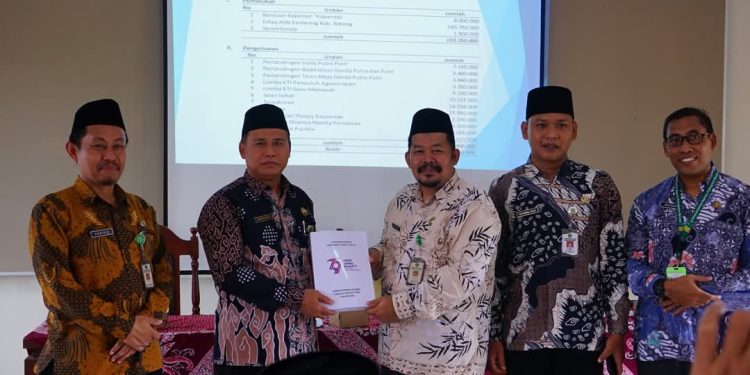 Rapat Evaluasi HAB kemenag ke-79 Tingkat Kabupaten Batang