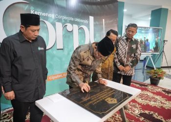 Menag Rilis Pusat Informasi Strategi Kebijakan Keagamaan dan Kemenag Corpu