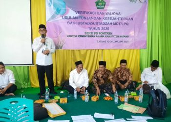 Kemenag Batang Gelar Validasi Data Ustadz-Ustadzah Madin TPQ Dan Ponpes