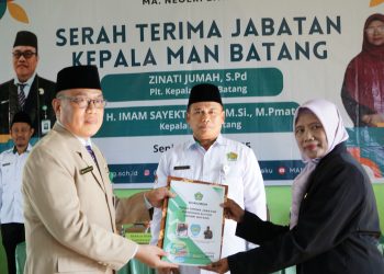 Estafet Kepemimpinan Baru di MAN Batang