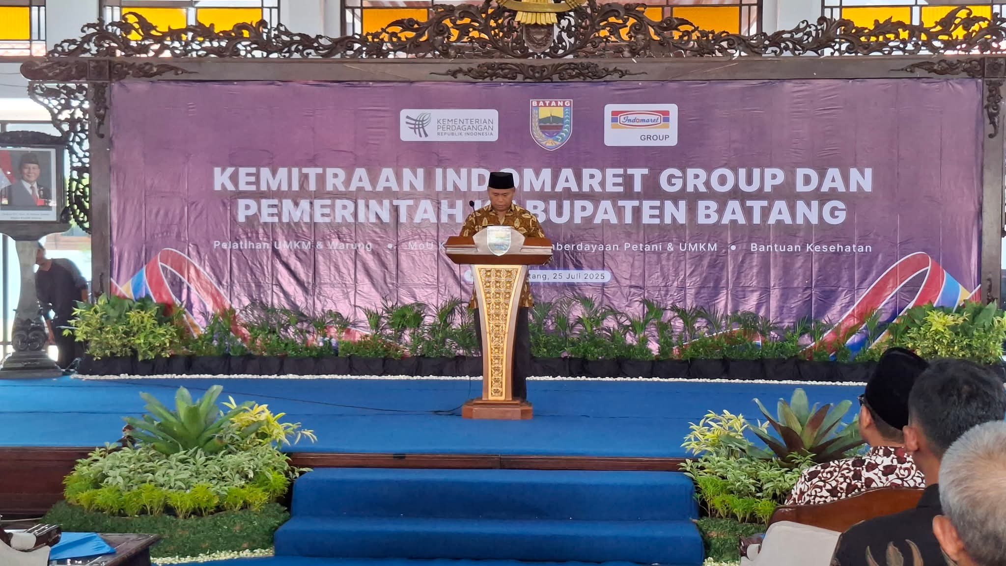 Kakankemenag Batang Hadiri Peluncuran Kemitraan UMKM
