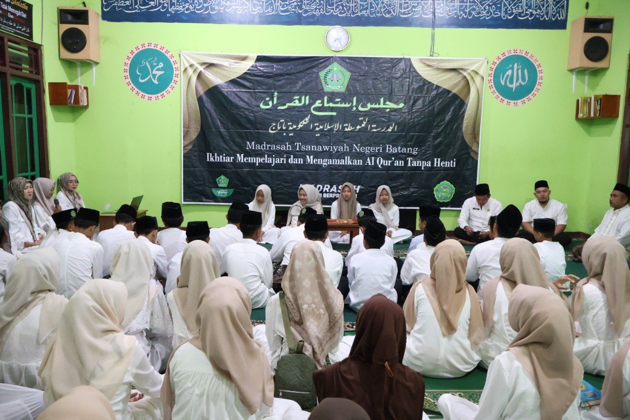 Tahfidz MTsN Batang Konsisten Muroja’ah Quran