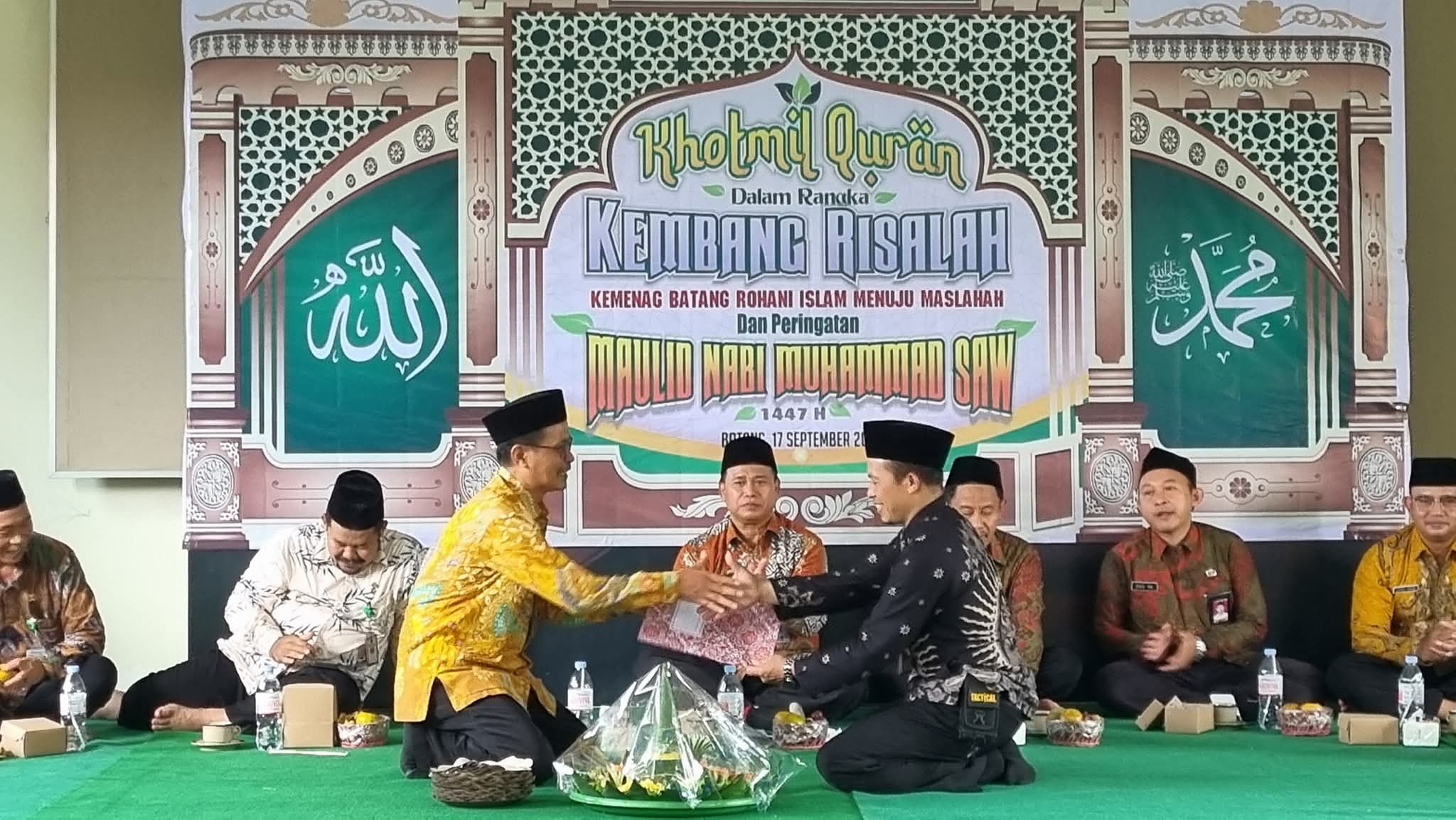 Ultah 81 ASN Kemenag Batang Diperingati Dengan Khatmil Quran