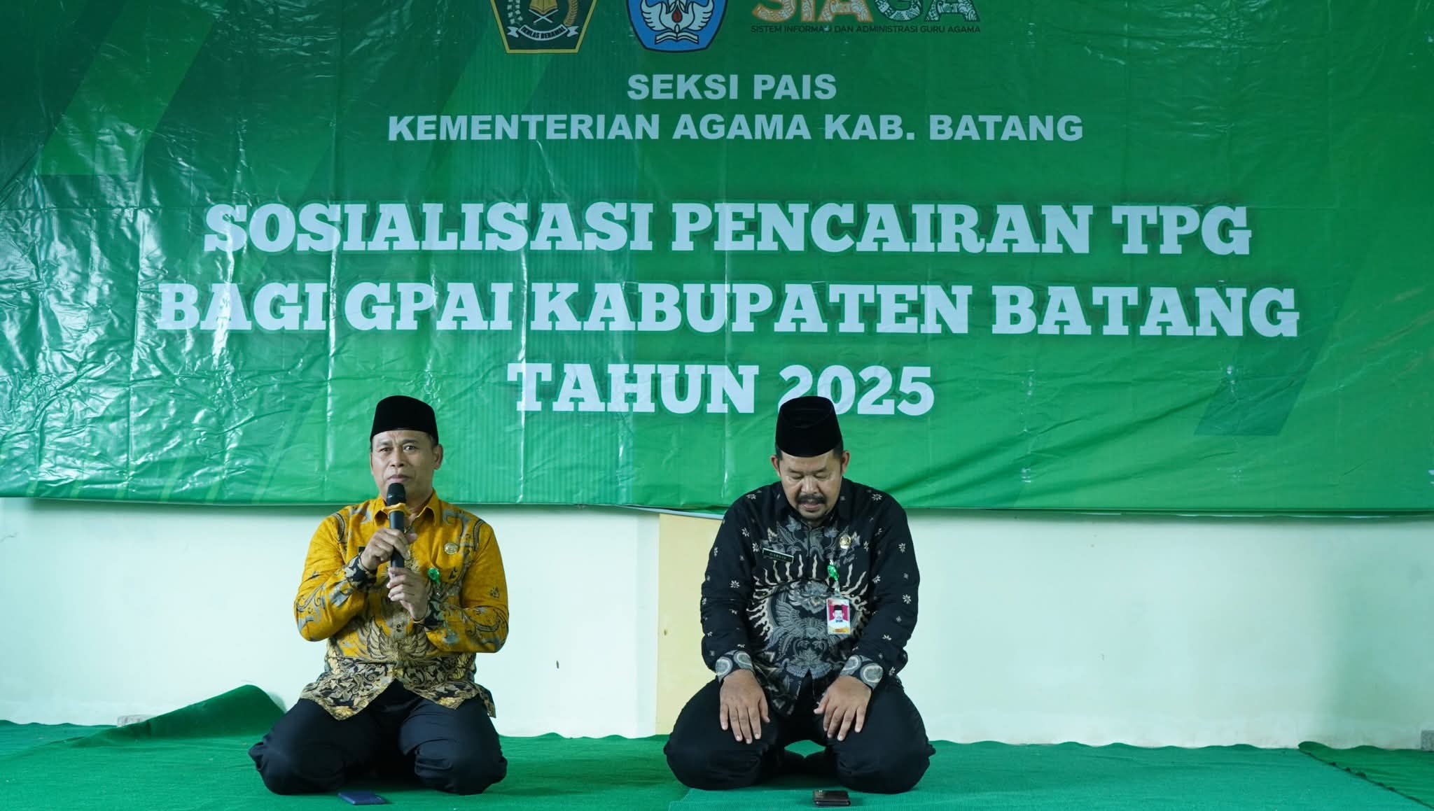 Kemenag Batang Gelar Sosialisasi Pencairan TPG Bagi GPAI