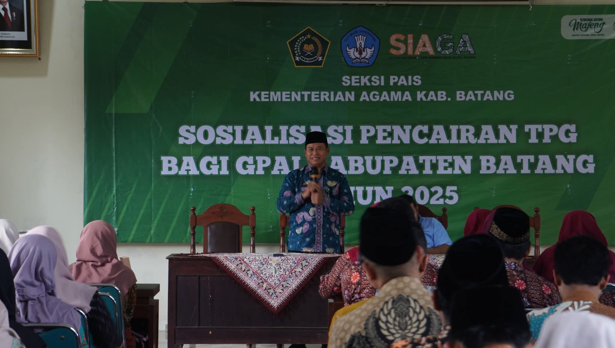 Kemenag Batang Sosialisasikan Pencairan TPG Untuk Guru PAI