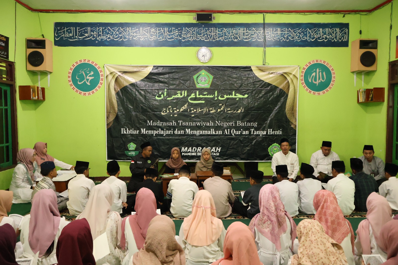 MTs Negeri Batang Gelar Khotmil Quran Bersama Siswa Kelas Tahfidz