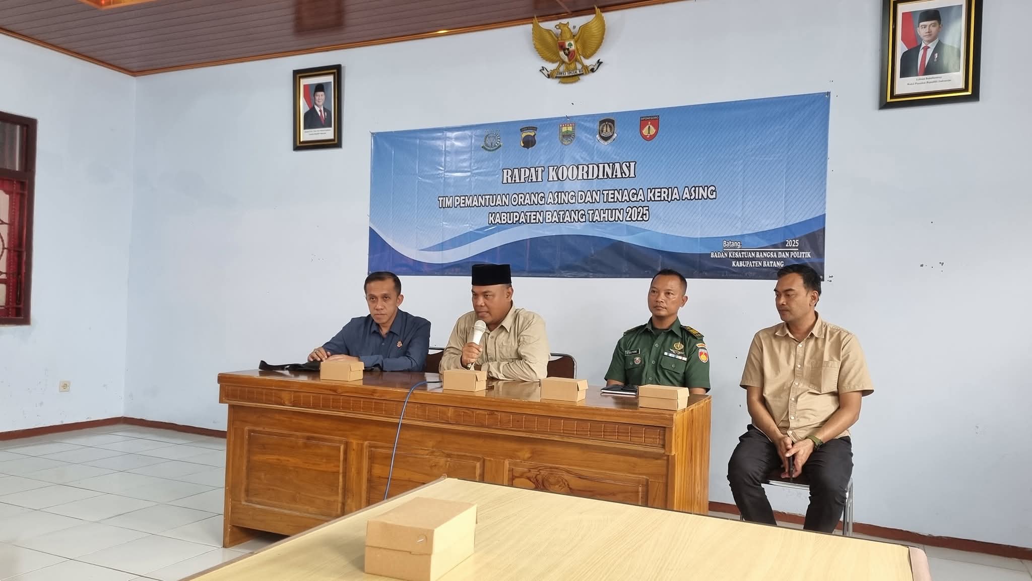 Kemenag Batang Ikuti Rakor Pengawasan Orang Asing