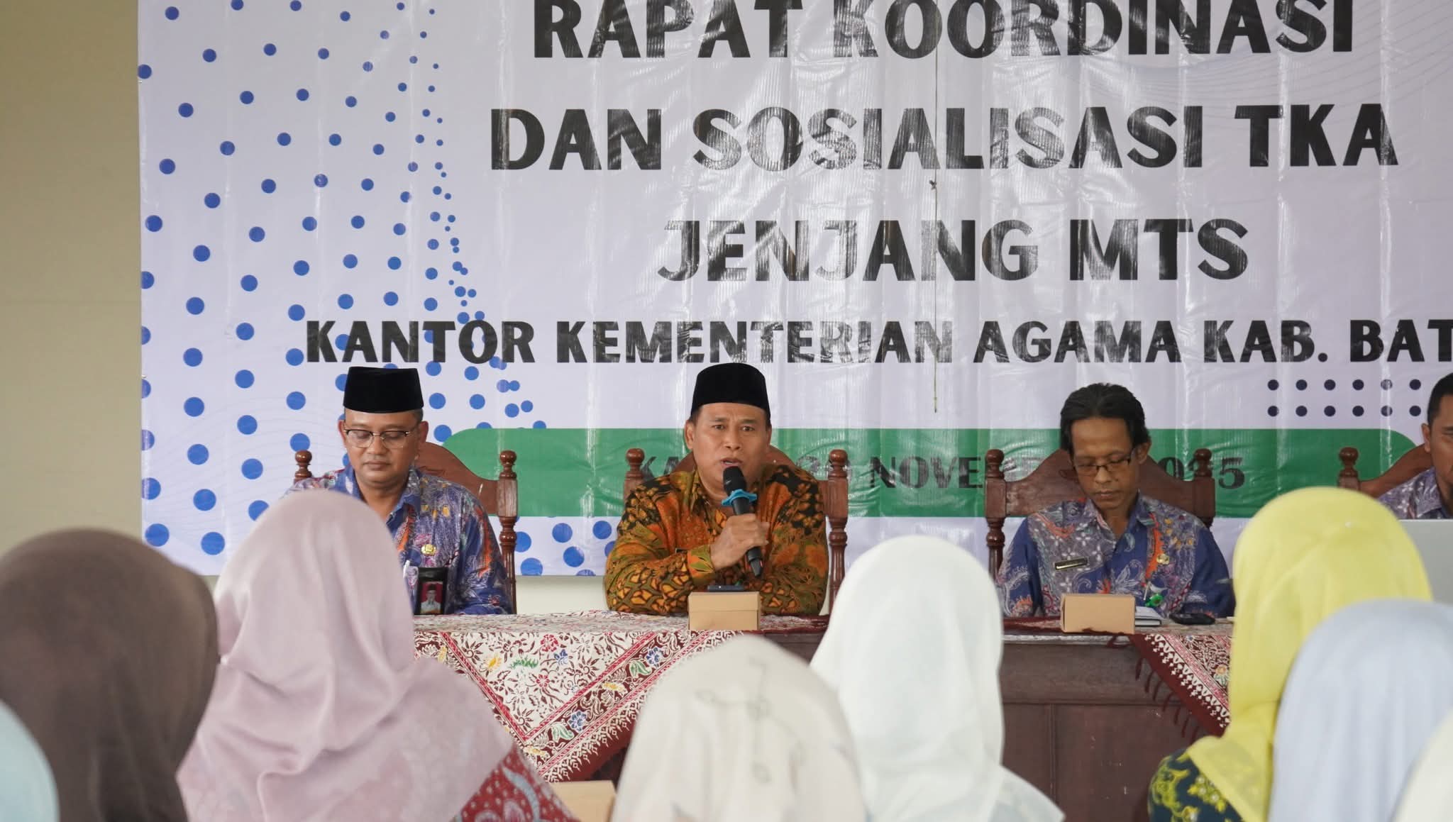 Rakor dan Sosialisasi Pelaksanaan TKA Jenjang MTs