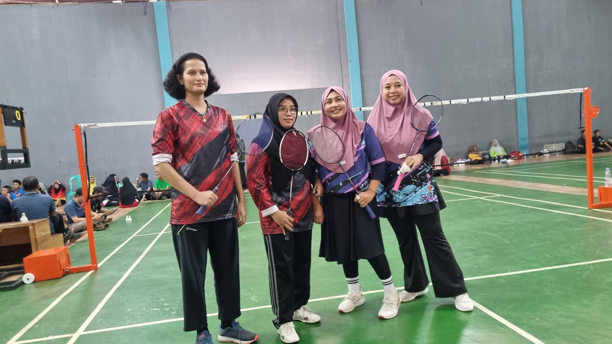 Pertandingan Bulutangkis dan Tenis Meja Warnai HAB – 80