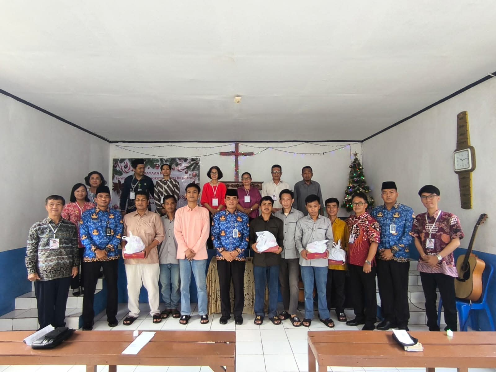 Perayaan Natal Warga Binaan Lapas Kelas IIB Kabupaten Batang Penuh Kehangatan