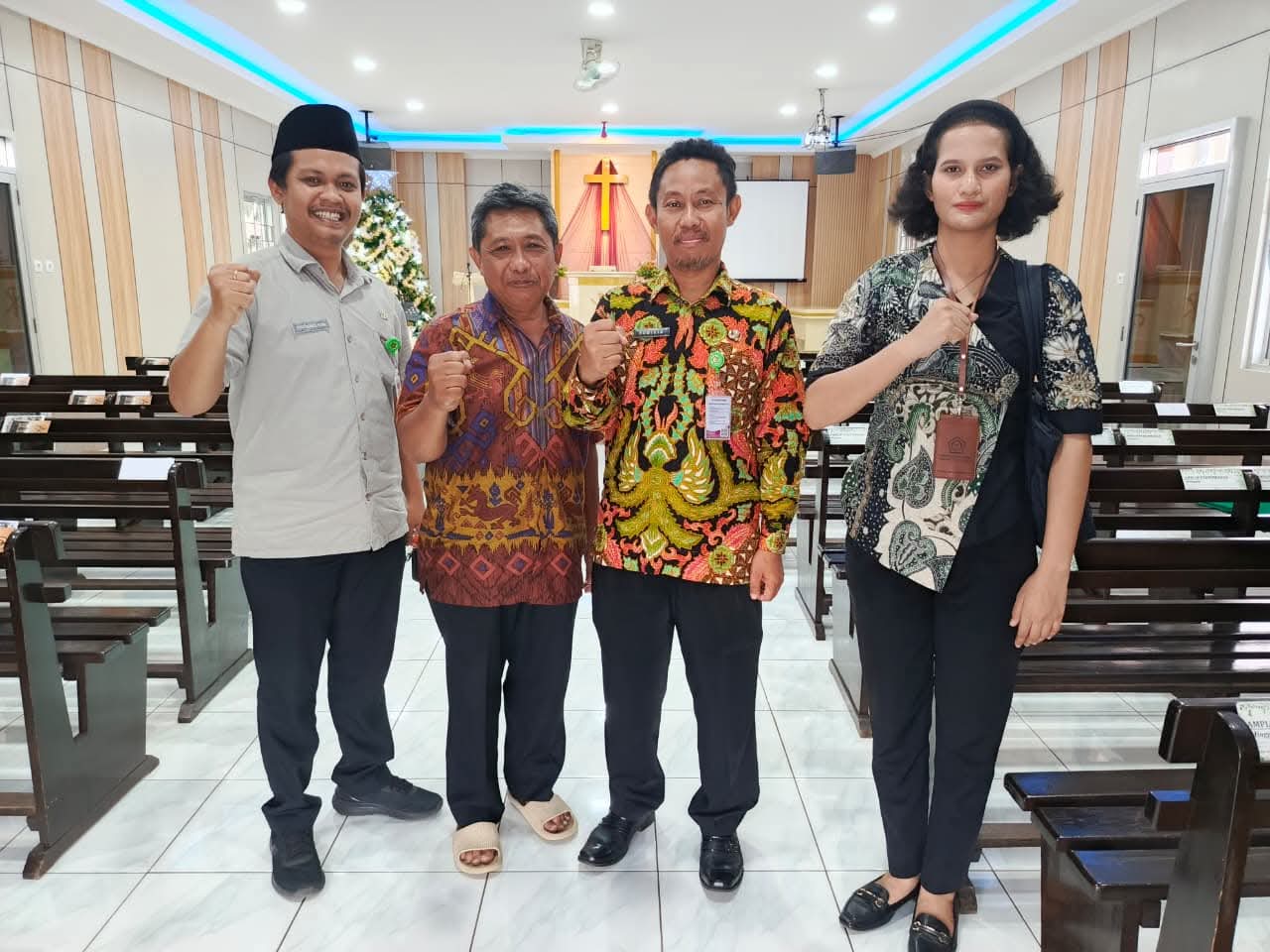 Pastikan Kesiapan Natal Kemenag Tinjau Gereja Kristen Dan Katolik