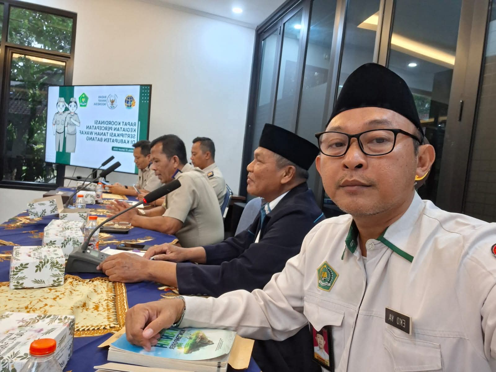 Percepat Sertifikasi Tanah Wakaf Kemenag Ikuti Rakor