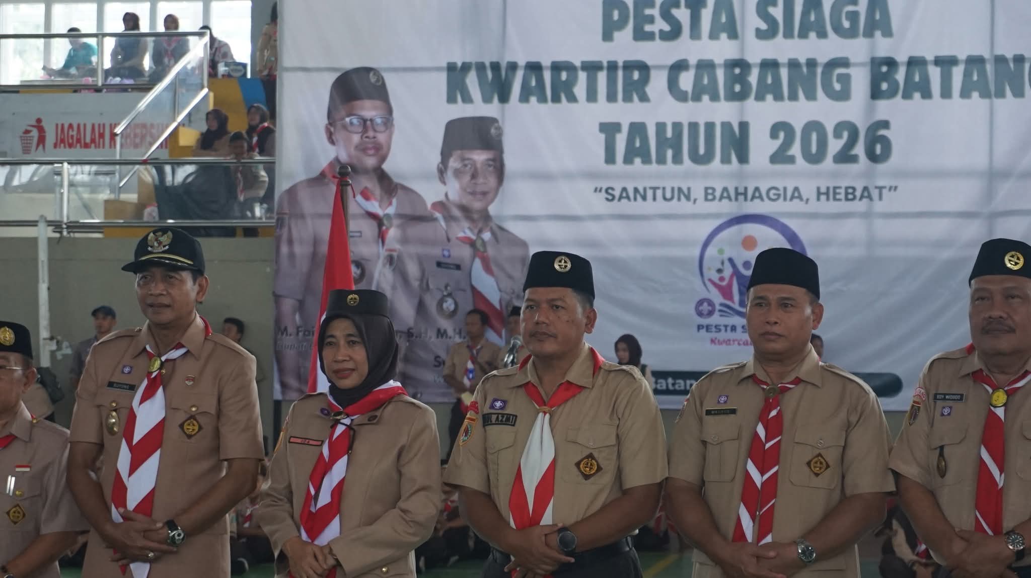 Kakankemenag Kab. Batang Hadiri Upacara Pembukaan Pesta Siaga 2026