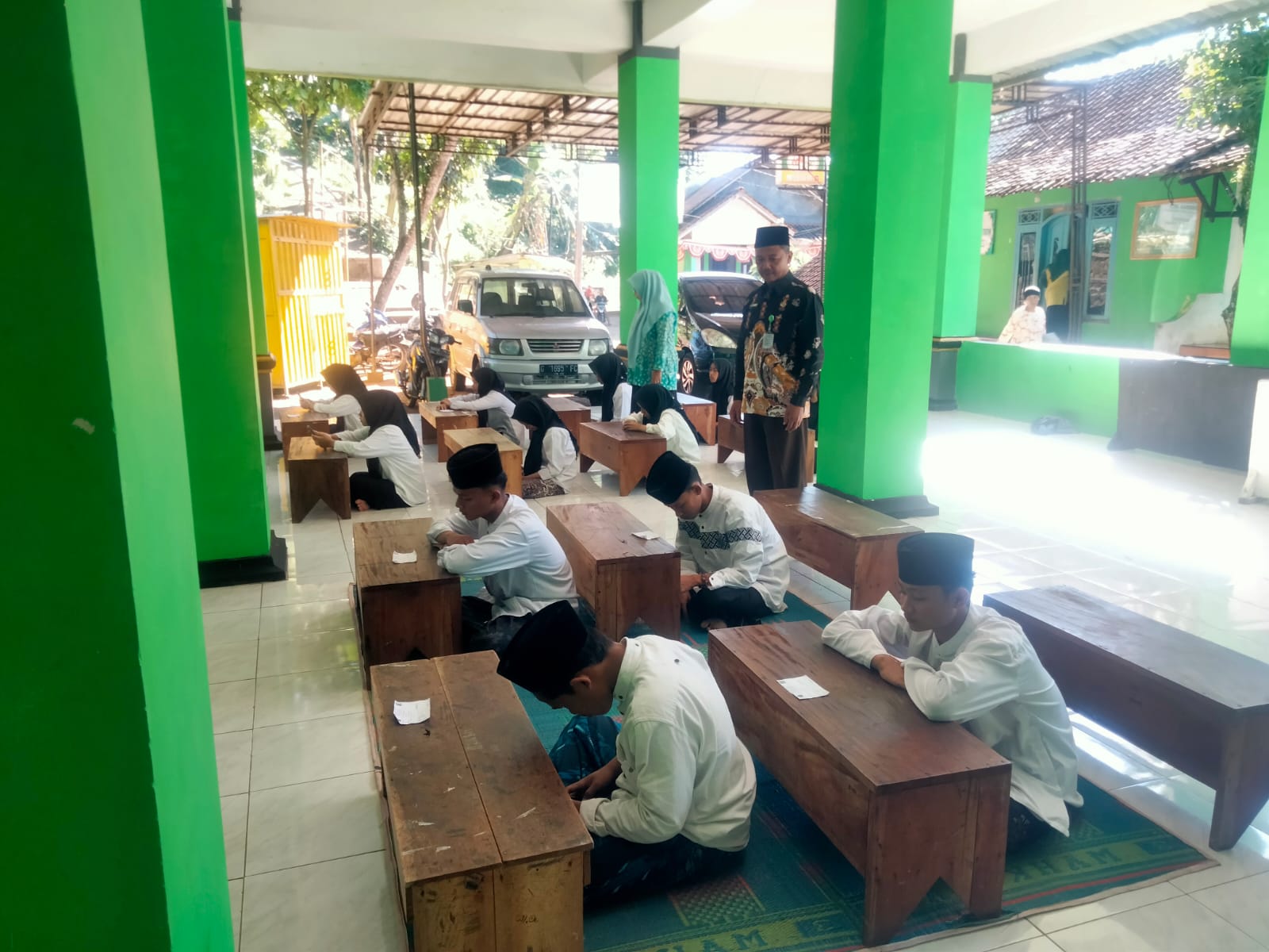 93 Santri Wustho Ikuti UAN PK PPS