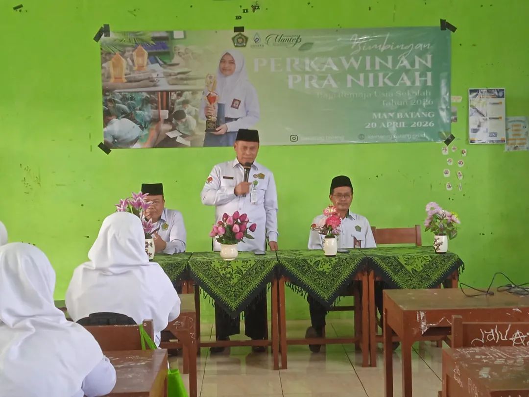 Bimbingan Perkawinan Pranikah Digelar Di MAN Batang
