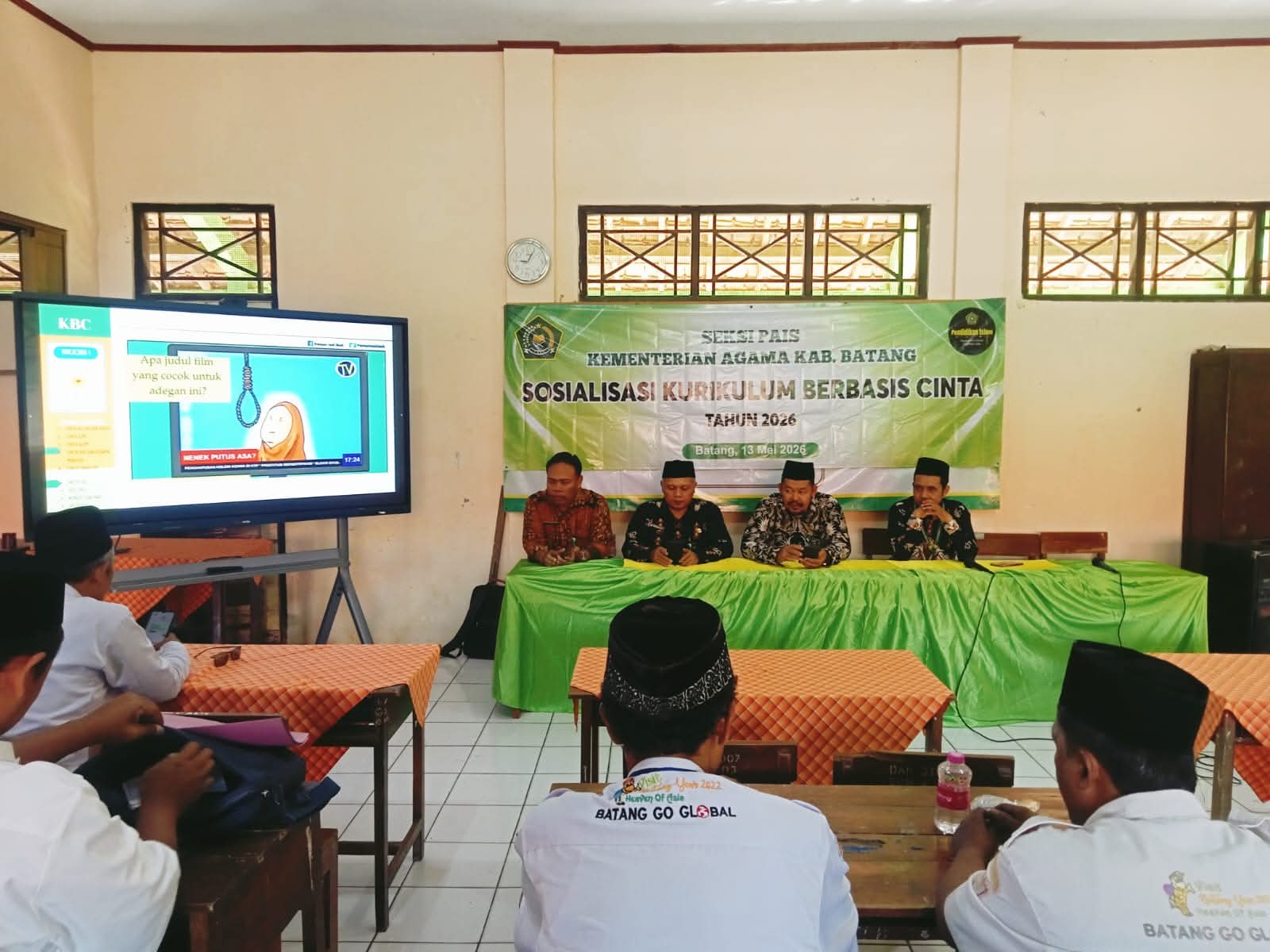 140 GPAI SD Ikuti Sosialisasi Kurikulum Berbasis Cinta