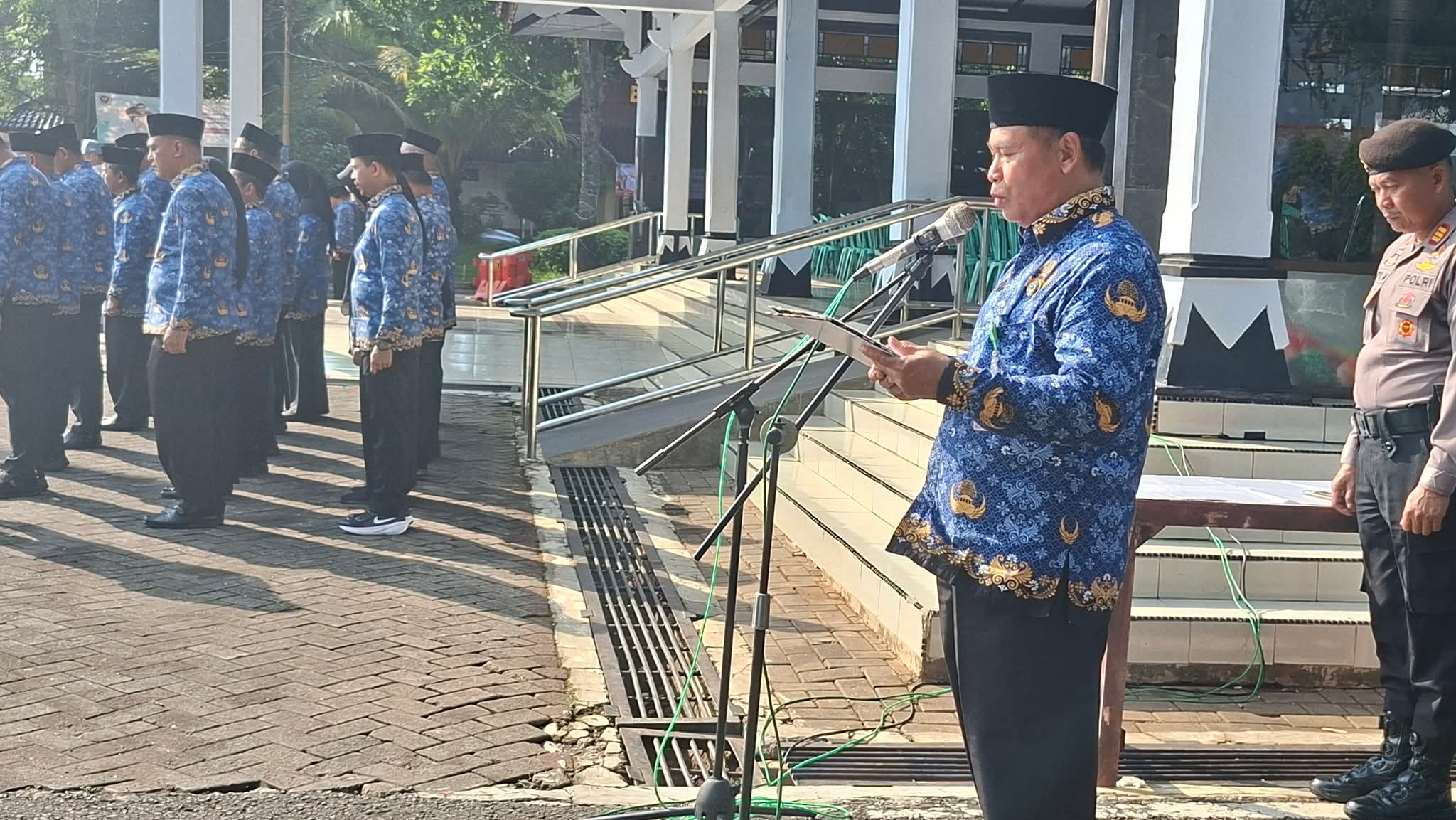 Kakankemenag Pimpin Doa Harkitnas ke-118 Kabupaten Batang