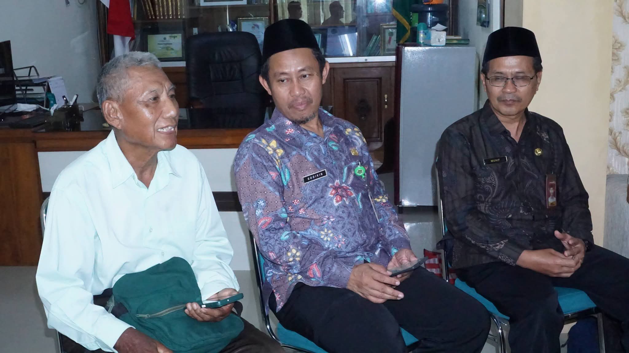 Kemenag Batang Terima Audiensi Persekutuan Umat Kristiani