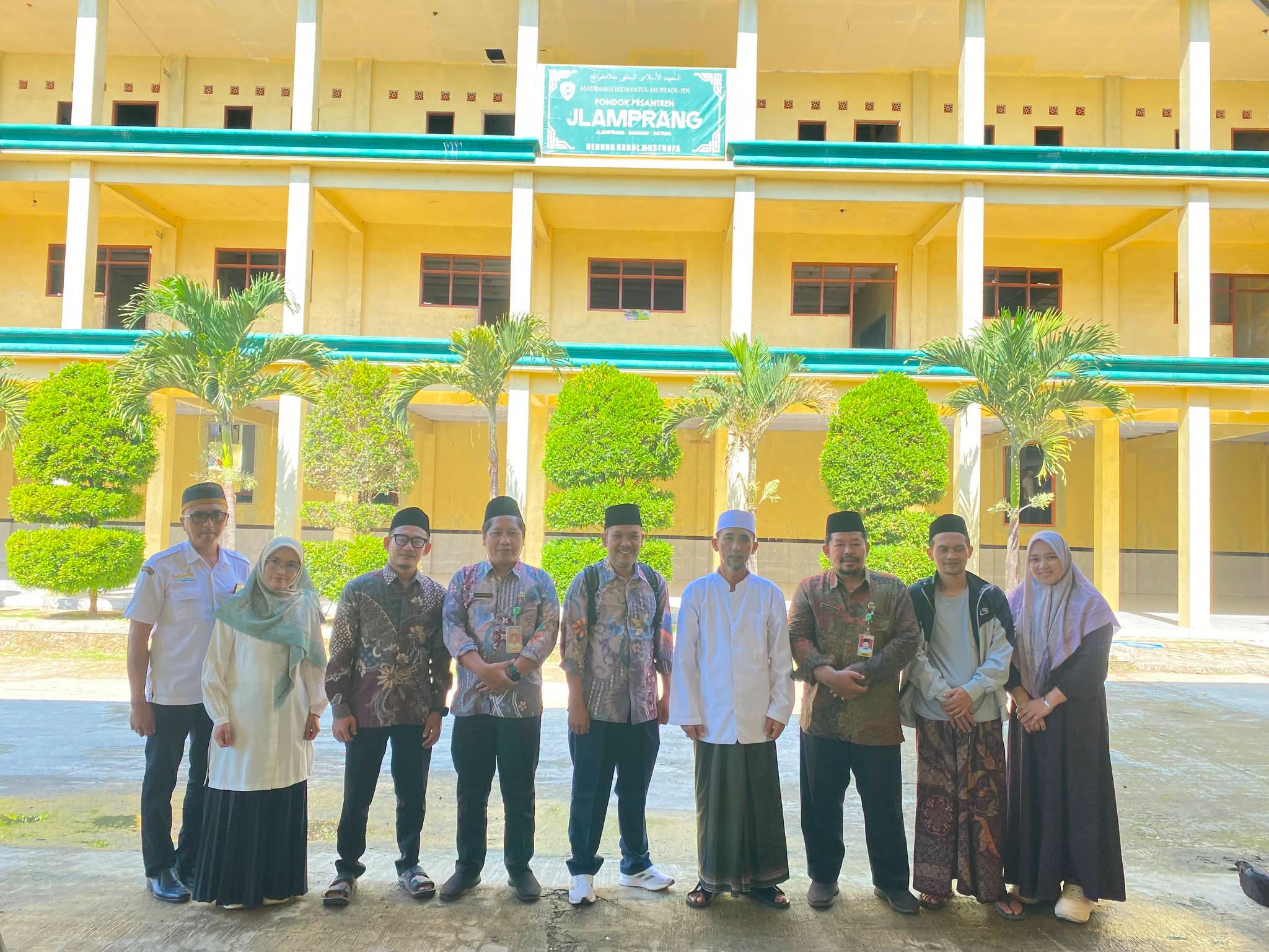 Kemenag Pantau Kesiapan Imtihan Wathoni Ponpes Jlamprang Bawang