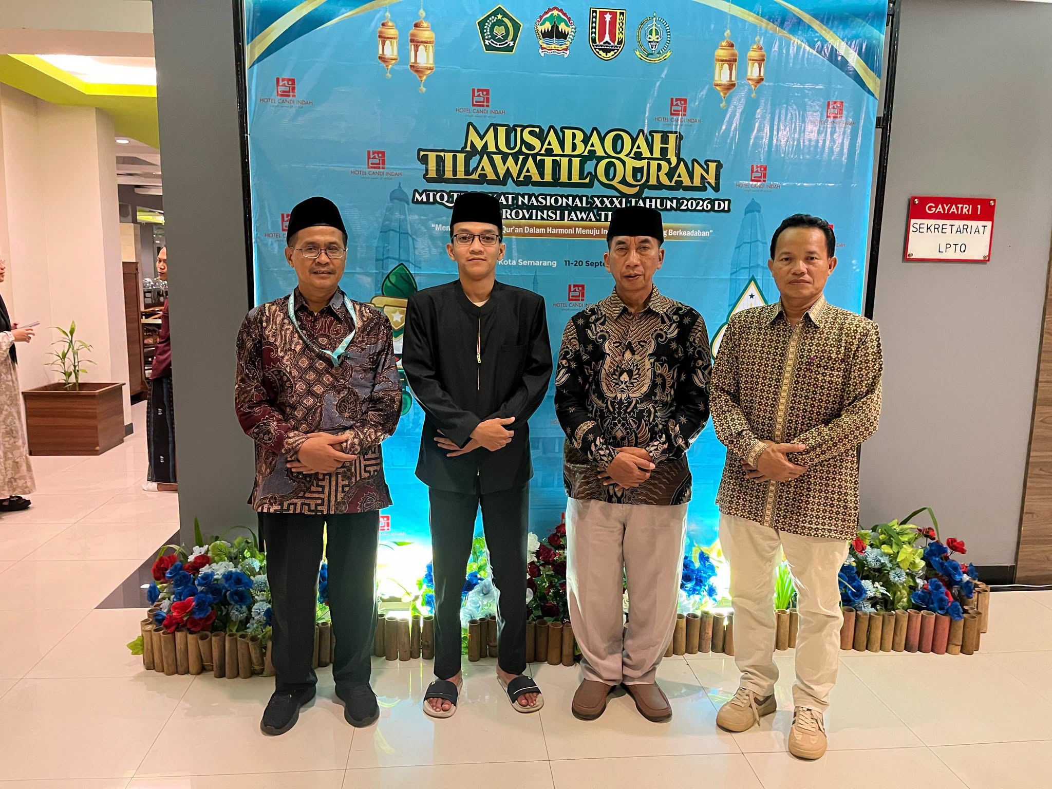 Pemda Batang Kunjungi Peserta MTQ Nasional Di Semarang