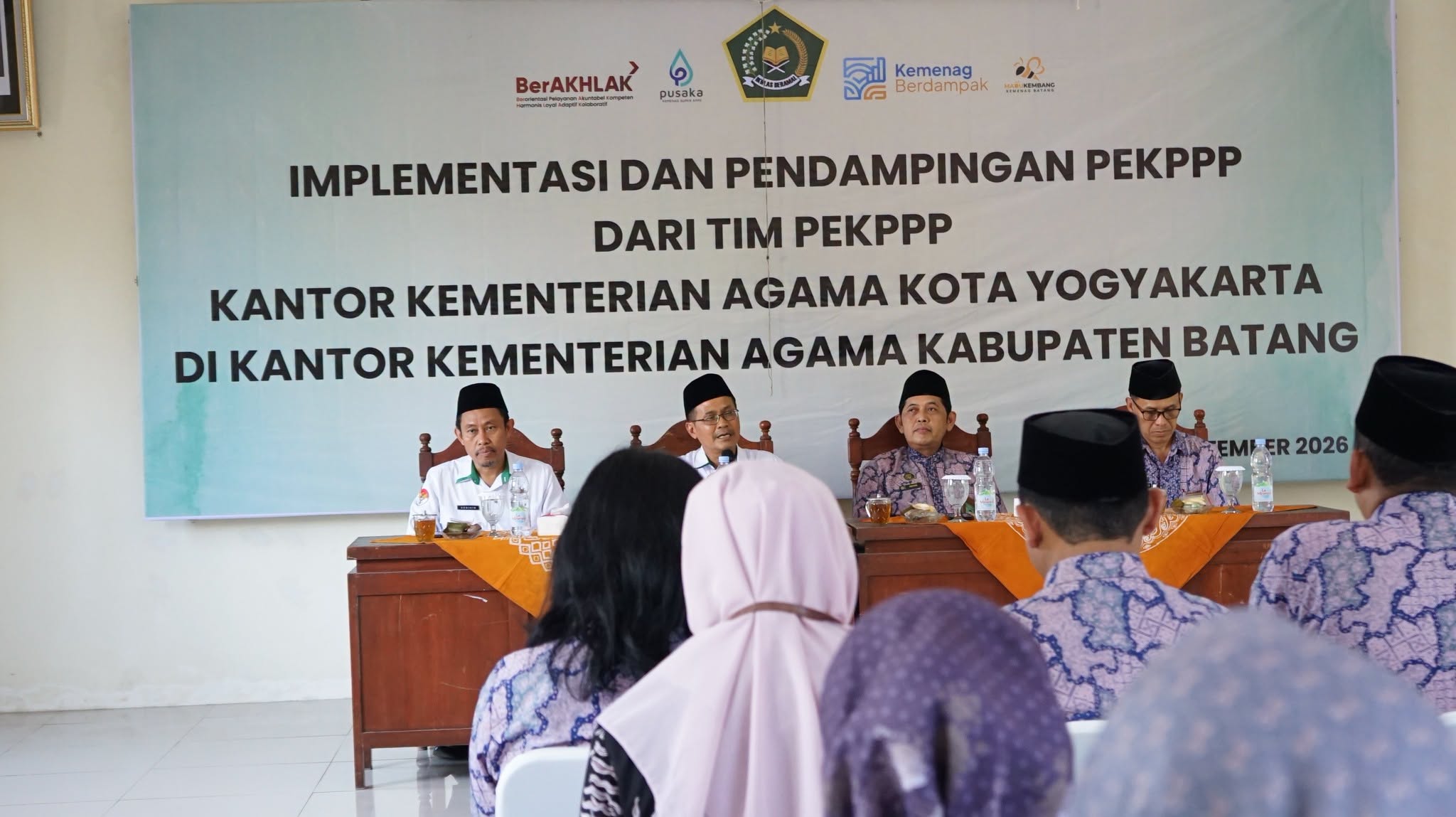 Tim Kemenag Kota Yogyakarta Dampingi Implementasi PEKPPP Batang