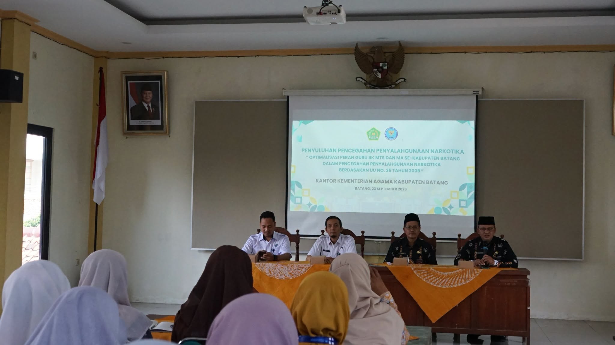 Perkuat Peran Guru BK Kemenag Gelar Penyuluhan Cegah Narkoba