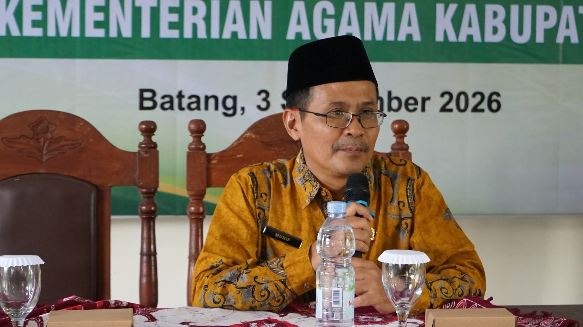 Evaluasi EMIS, Kemenag Batang Dorong Data LPKI Akur