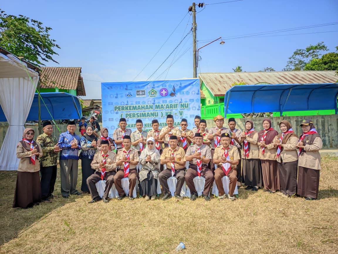 Tumbuhkan Karakter Murid MI,LP Ma’arif NU Blado Gelar Perkemahan