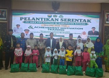 Pelantikan Pengurus IGRA Batang Diwarnai Aksi Sedekah