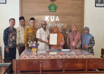 Selamatkan Aset Umat, KUA Warungasem Gelar Ikrar Wakaf