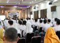 Dukung Literasi Hukum, Kemenag Batang Hadiri Launching Program Labdarkum
